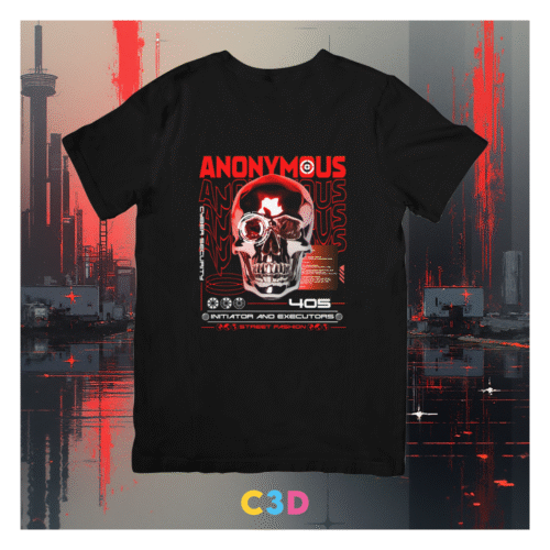 Anonymous Back - Playera
